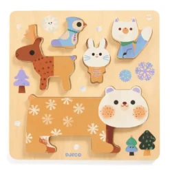 Puzzle Relief Wooddystack