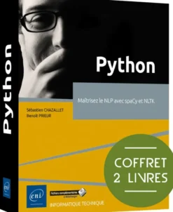 Python - Coffrets de 2 livres : Maîtrisez le NLP avec spaCy et NLTK
