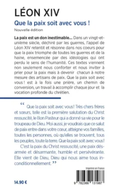 Que la paix soit avec vous !