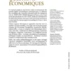 Questions économiques