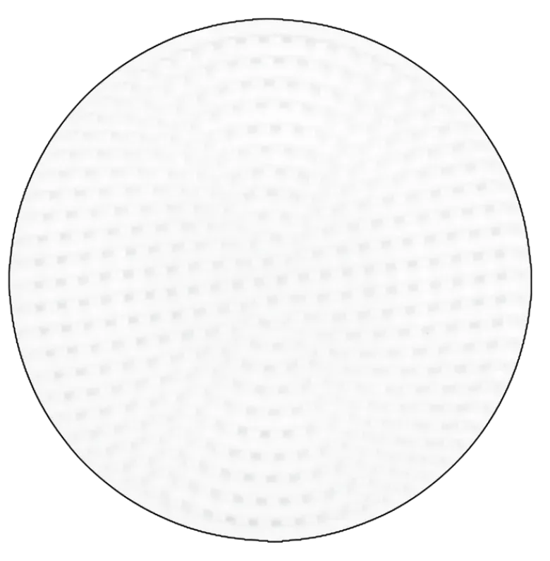 Rond plaque
