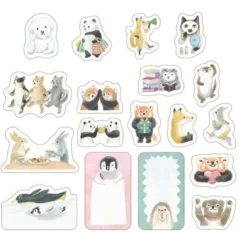Rouleau de Stickers Yuru Log - Animaux