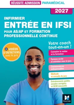 Réussite admission IFSI - Formation professionnelle Continue + AS/AP 2027