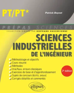 Sciences industrielles de l'ingénieur PT/PT*