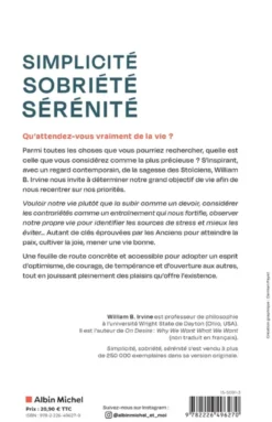 Simplicité, sobriété, sérénité