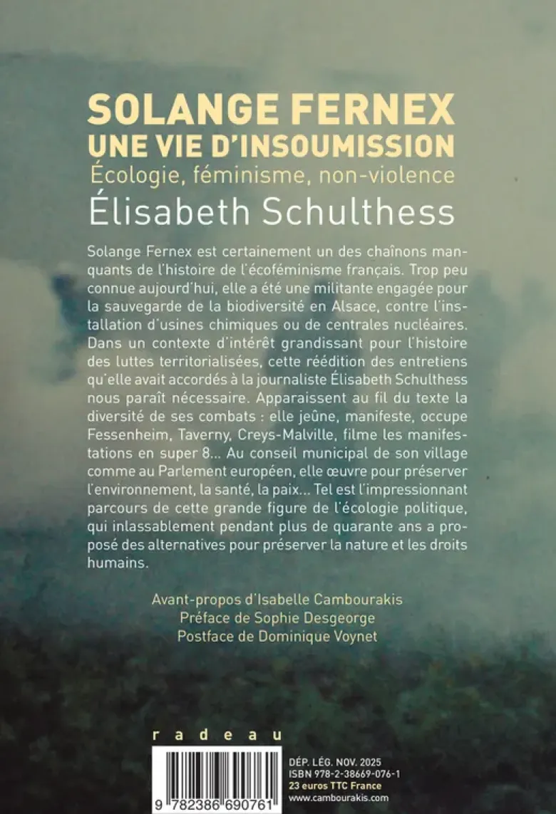 Solange Fernex, une vie d'insoumission