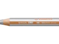 Stabilo Woody 880/805 Crayons géants 3 en 1 Argent