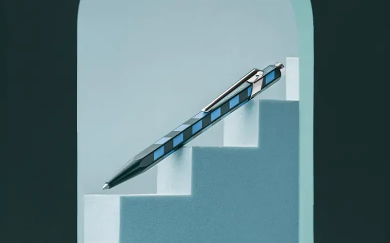 Stylo Bille Mosaic vert Sapin