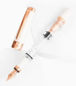 Stylo Plume B White Rose gold