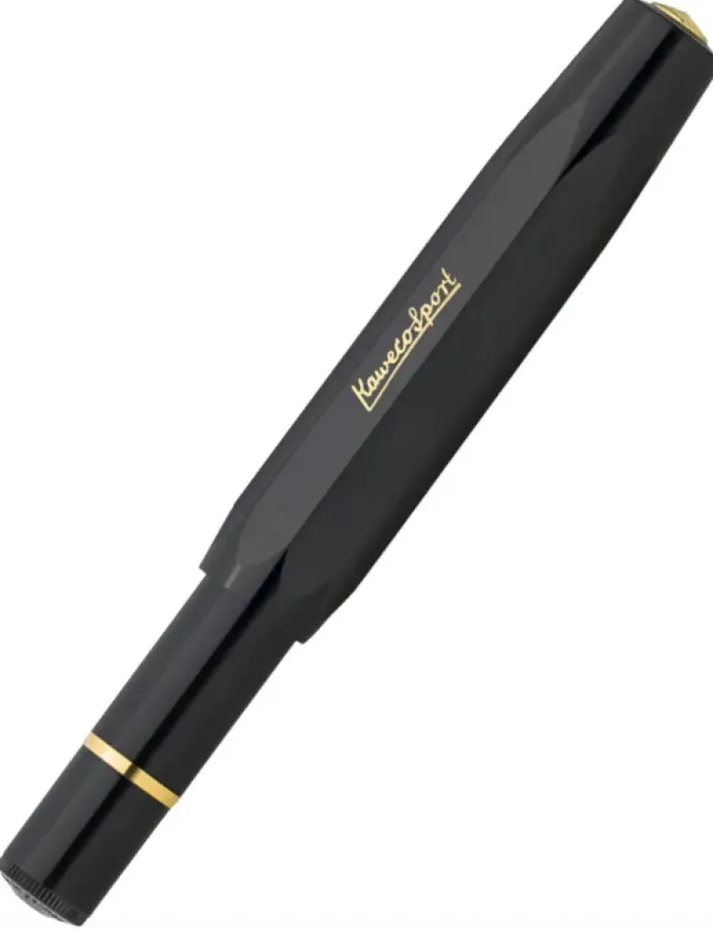 Stylo Plume F Piston Sport Noir