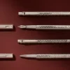 Stylo Porte-mine 0.7mm Damier Gris argenté