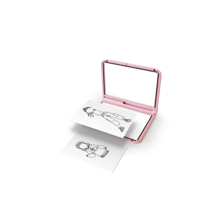 Tablette Lumineuse Nomade Rose