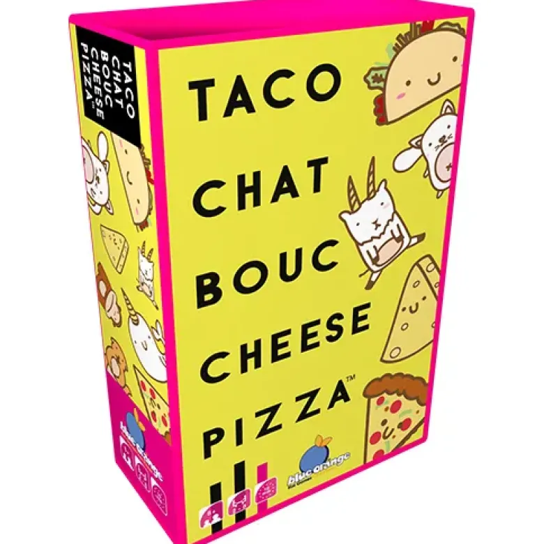 TACO CHAT BOUC CHEESE PIZZA Blue Orange