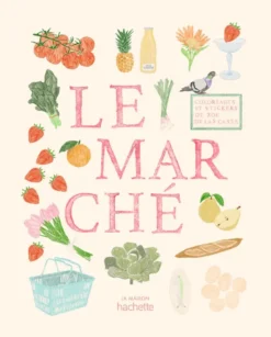 testCarnet de coloriages et de stickers / Le Marché