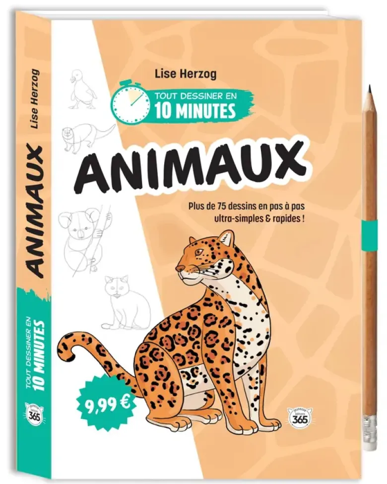 Tout dessiner en 10 minutes - Animaux