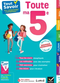 Tout savoir 5e - Tout en un - Nouveaux programmes