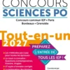 Tremplin Concours Sciences Po Tout-en-un 2027