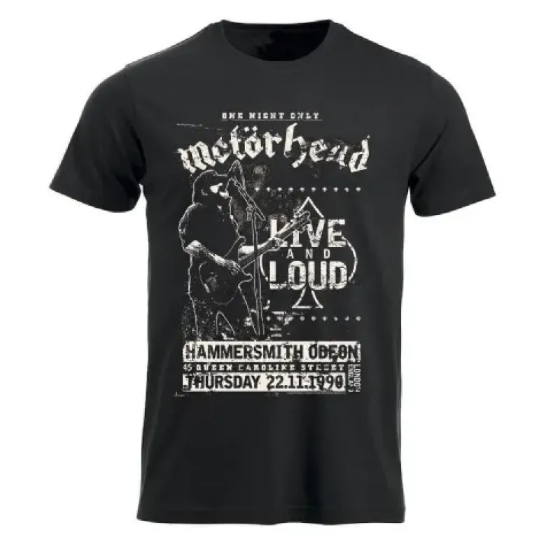 T-shirt Motörhead Live And Loud - M