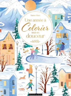 Une année à colorier tout en douceur
