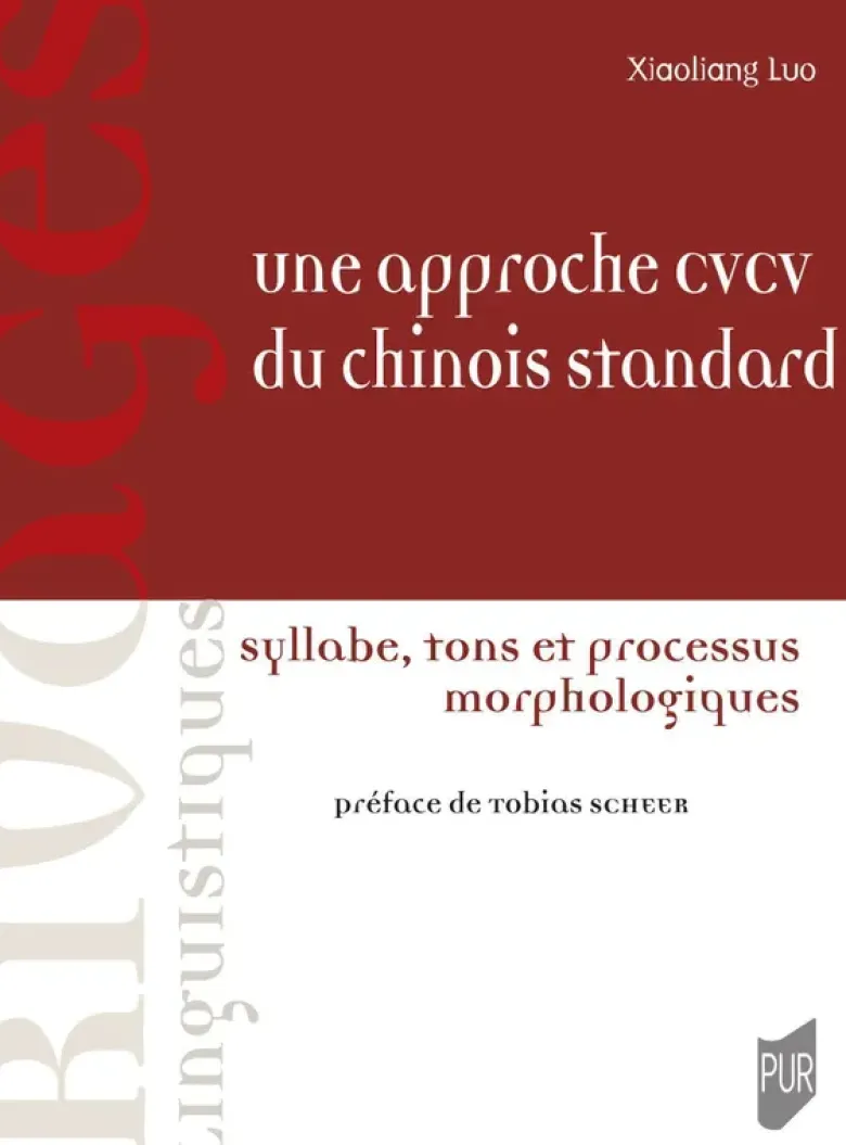 Une approche CVCV du chinois standard