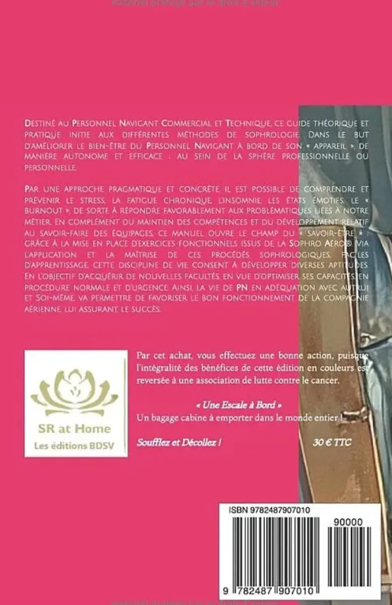 Une Escale à Bord - Le guide sophrologique du PN en édition limitée Octobre Rose