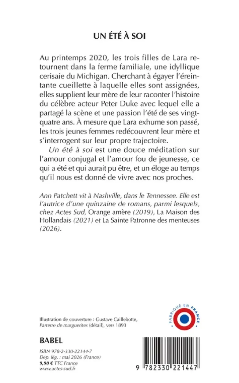 Un été à soi