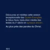 Vetus Syra – version poche (bleu foncé)
