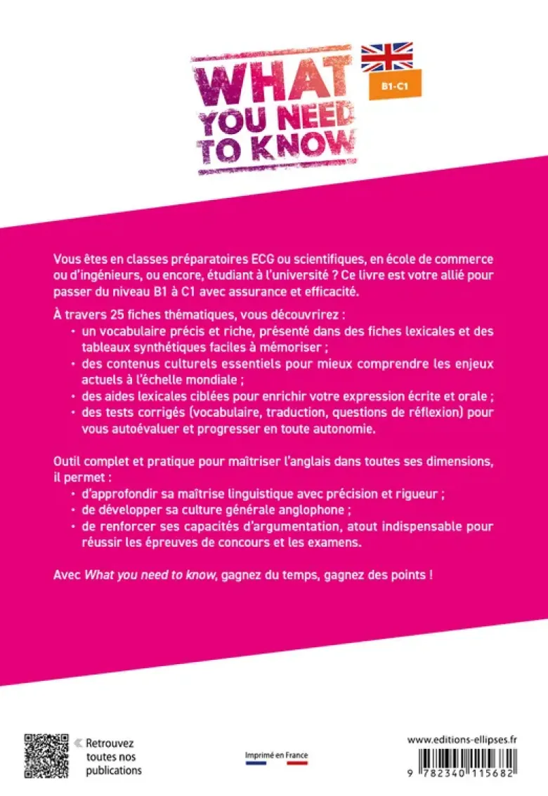 What you need to know.Kit de survie du supérieur